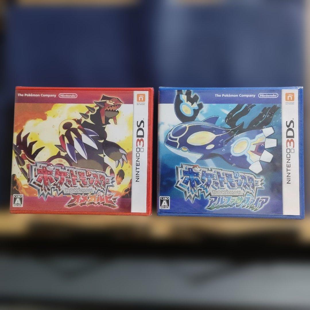 【新品未開封】ポケットモンスター オメガルビー & アルファサファイア