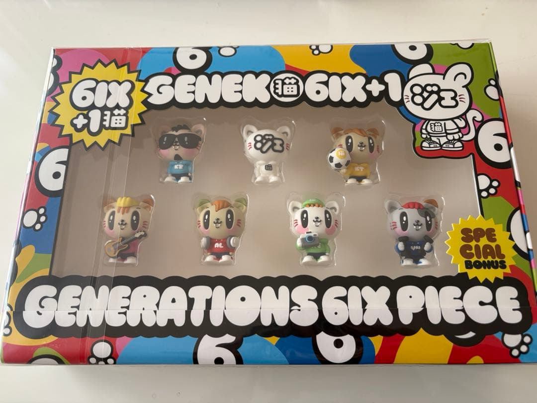 GENERATIONS6IXPEACEアルバム初回生産限定盤ジェ猫ミニフィギュア
