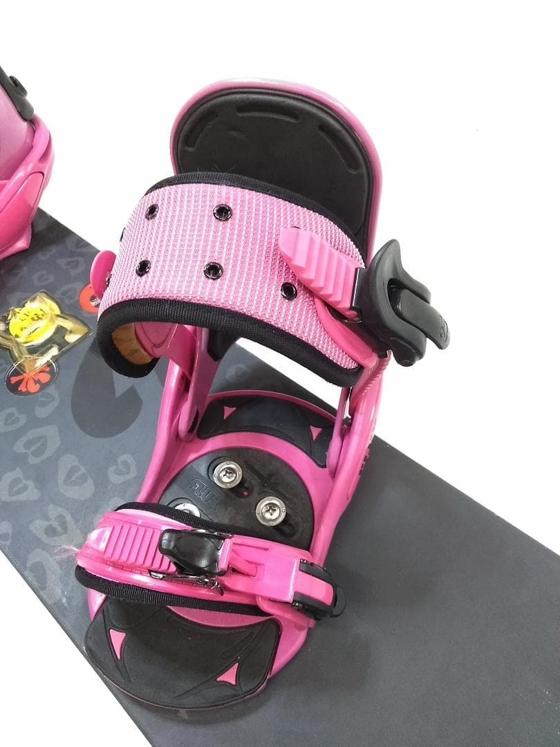 Nitro 143cm レディース スノーボード3点セット ビン S △