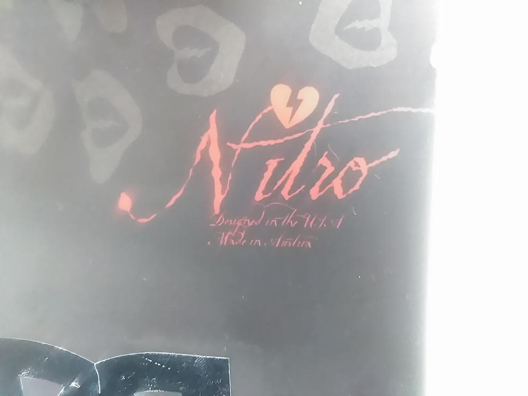 Nitro 143cm レディース スノーボード3点セット ビン S △