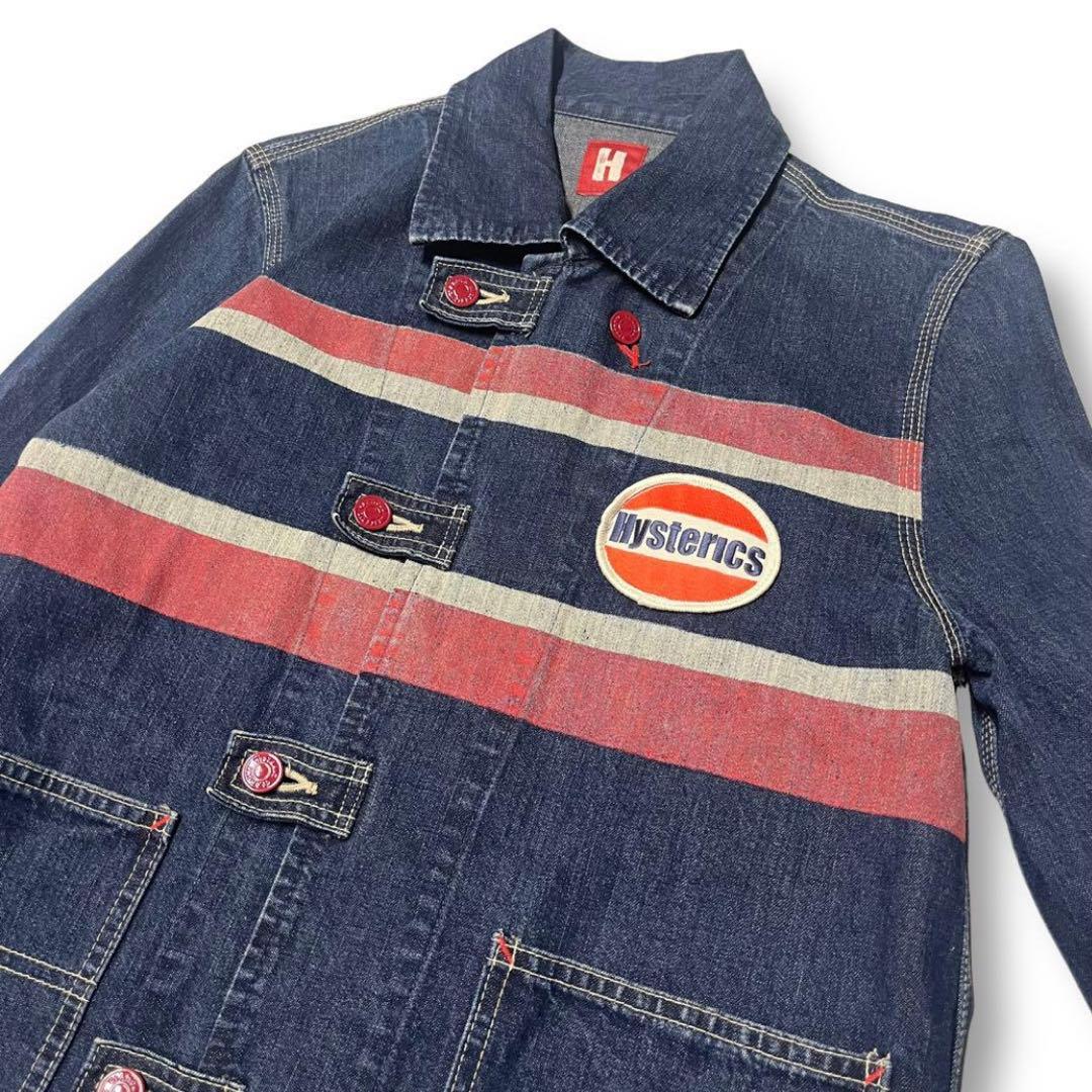 【Hysteric Glamour】希少 90s ワッペン カバーオール F