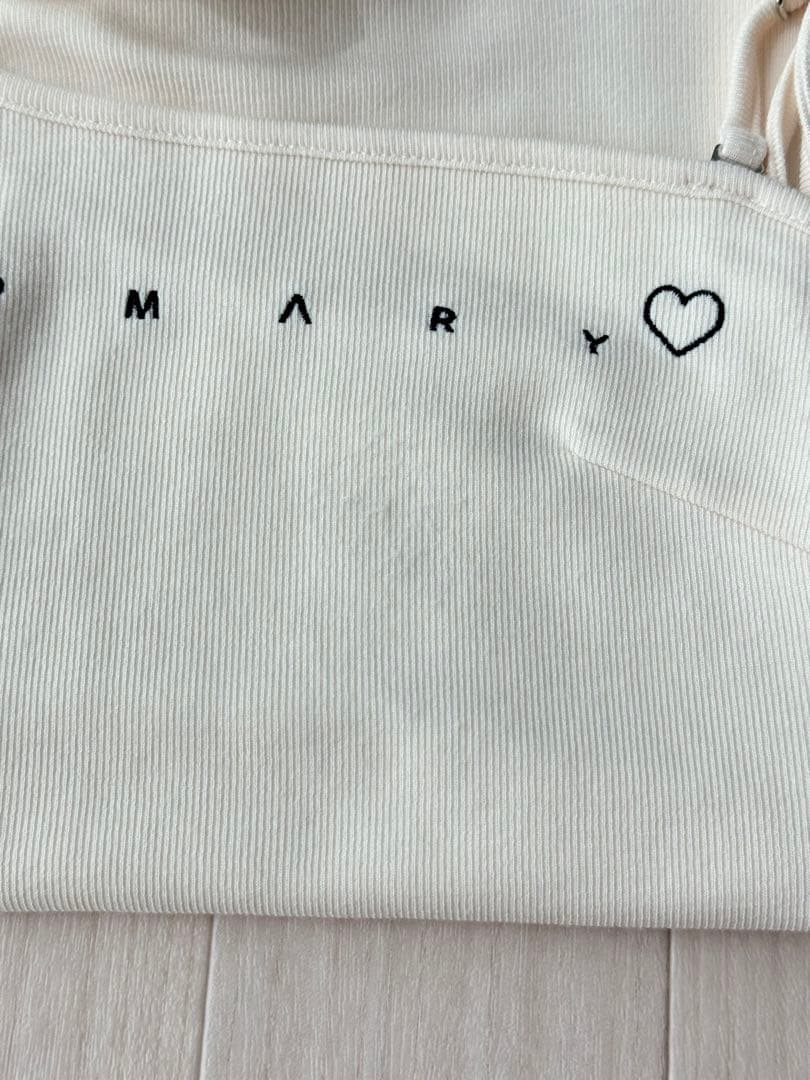 本日発送 ANDMARY Claire set tops ivory