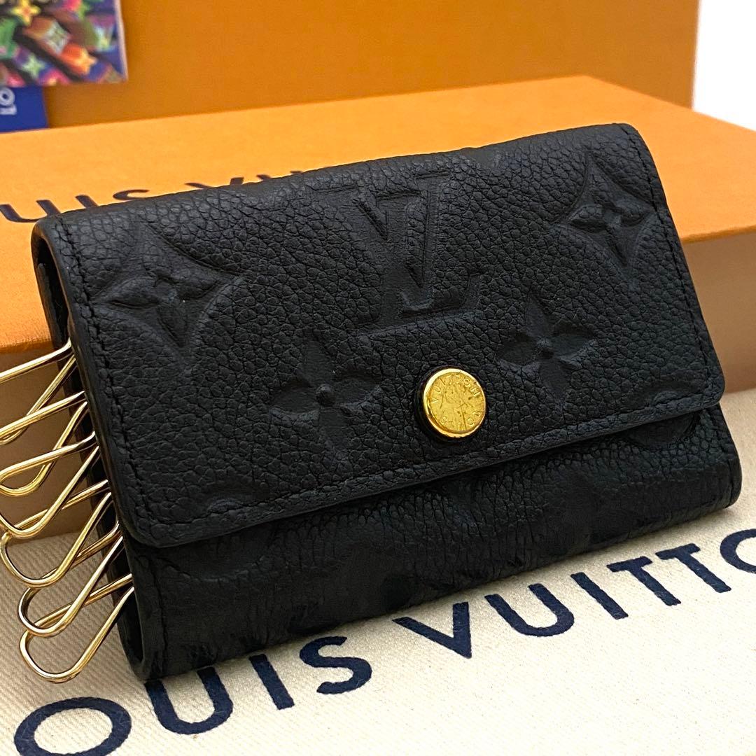 ルイヴィトン アンプラント ミュルティクレ6 ブラック キーケース RFID搭載