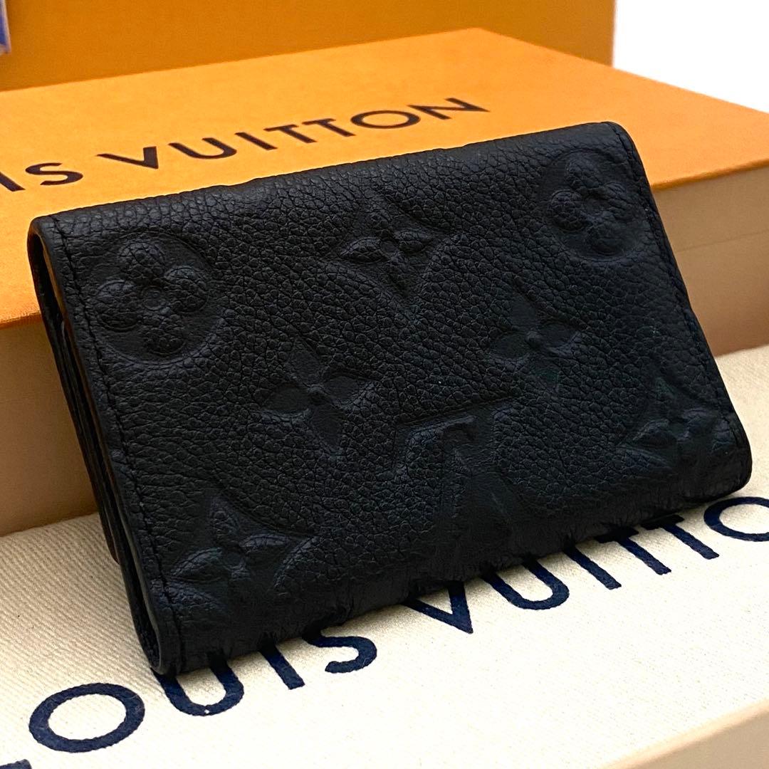 ルイヴィトン アンプラント ミュルティクレ6 ブラック キーケース RFID搭載