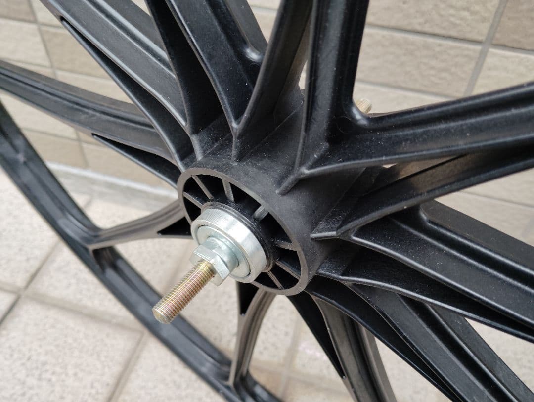 新品 OGKプラホイール 27㌅黒 前後セット