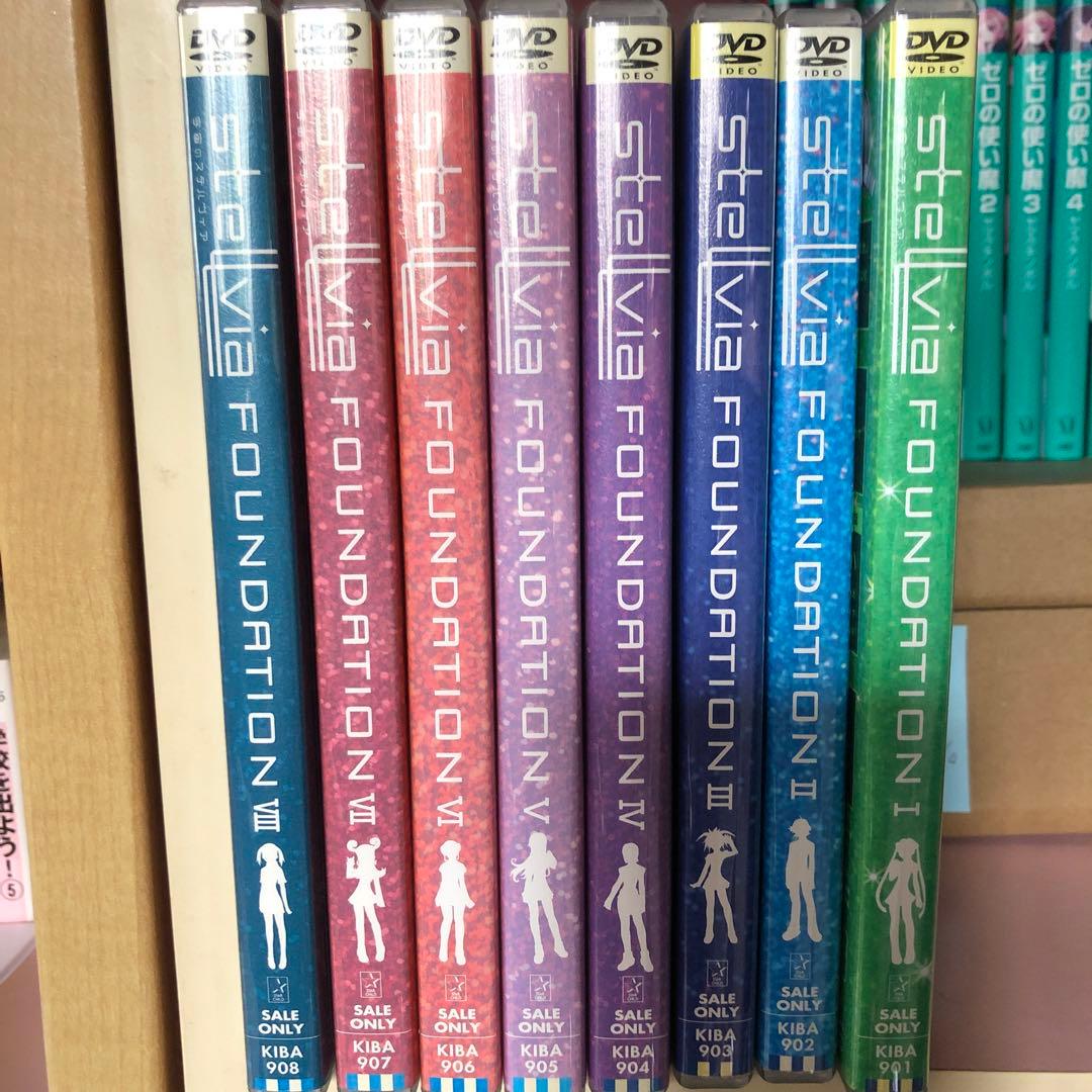 アニメ　宇宙のステルヴィア FOUNDATION Ⅰ〜Ⅷ 8枚セット