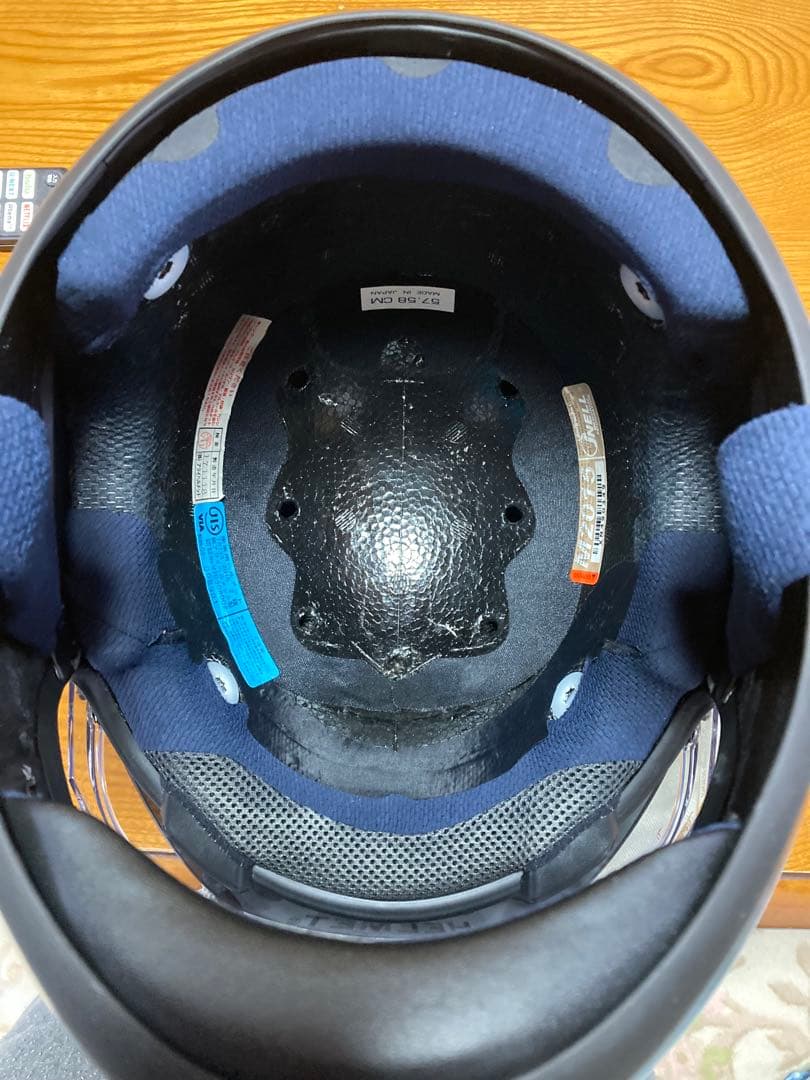 Arai RX-7X レジェンドレプリカマモラ白　57.58CM