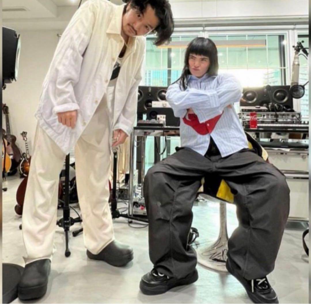 アディーフォーム26.5cm 常田大希adidasスタンスミス 厚底 サンダル