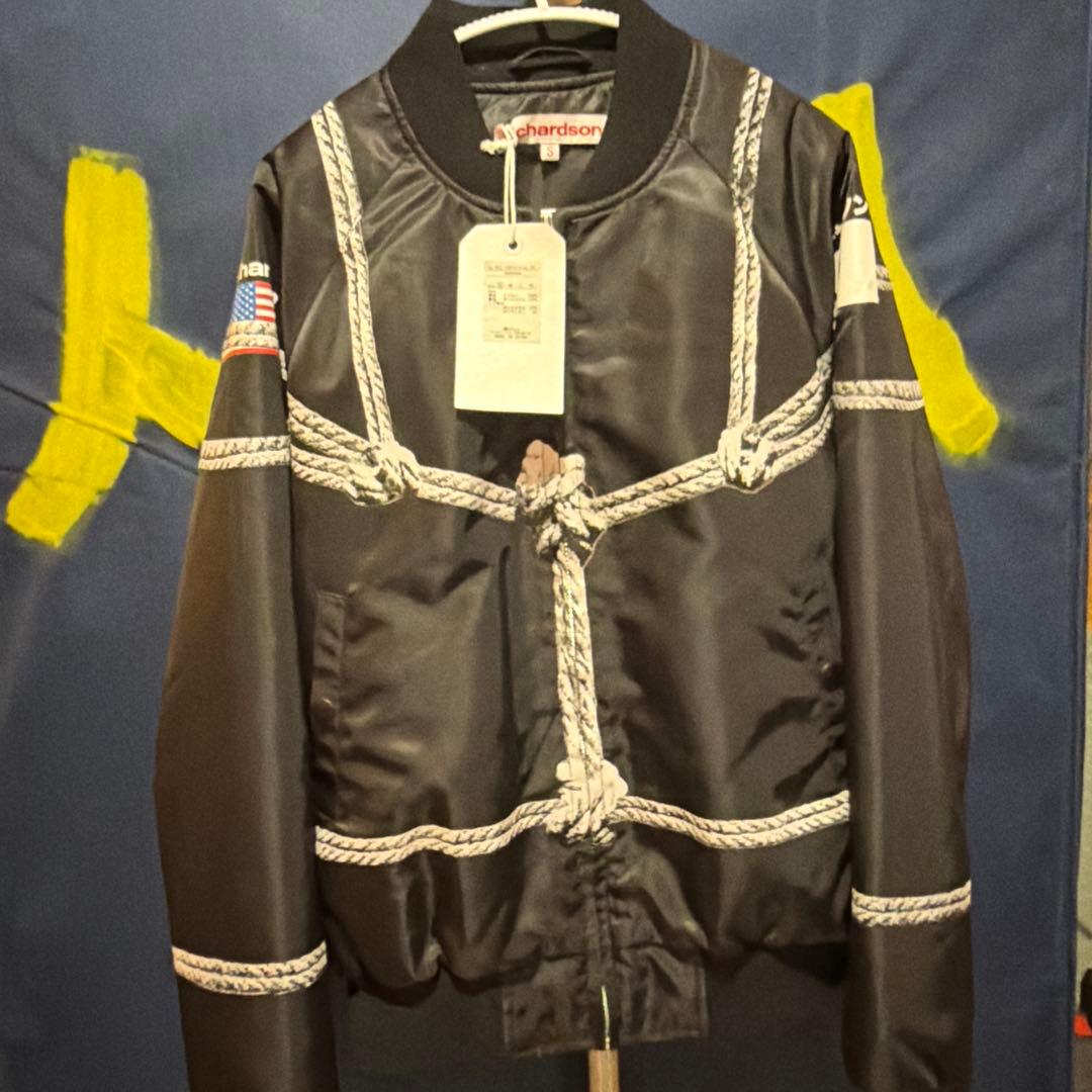 激レア　新品　Richardson ブラック MA-1ジャケット　緊縛