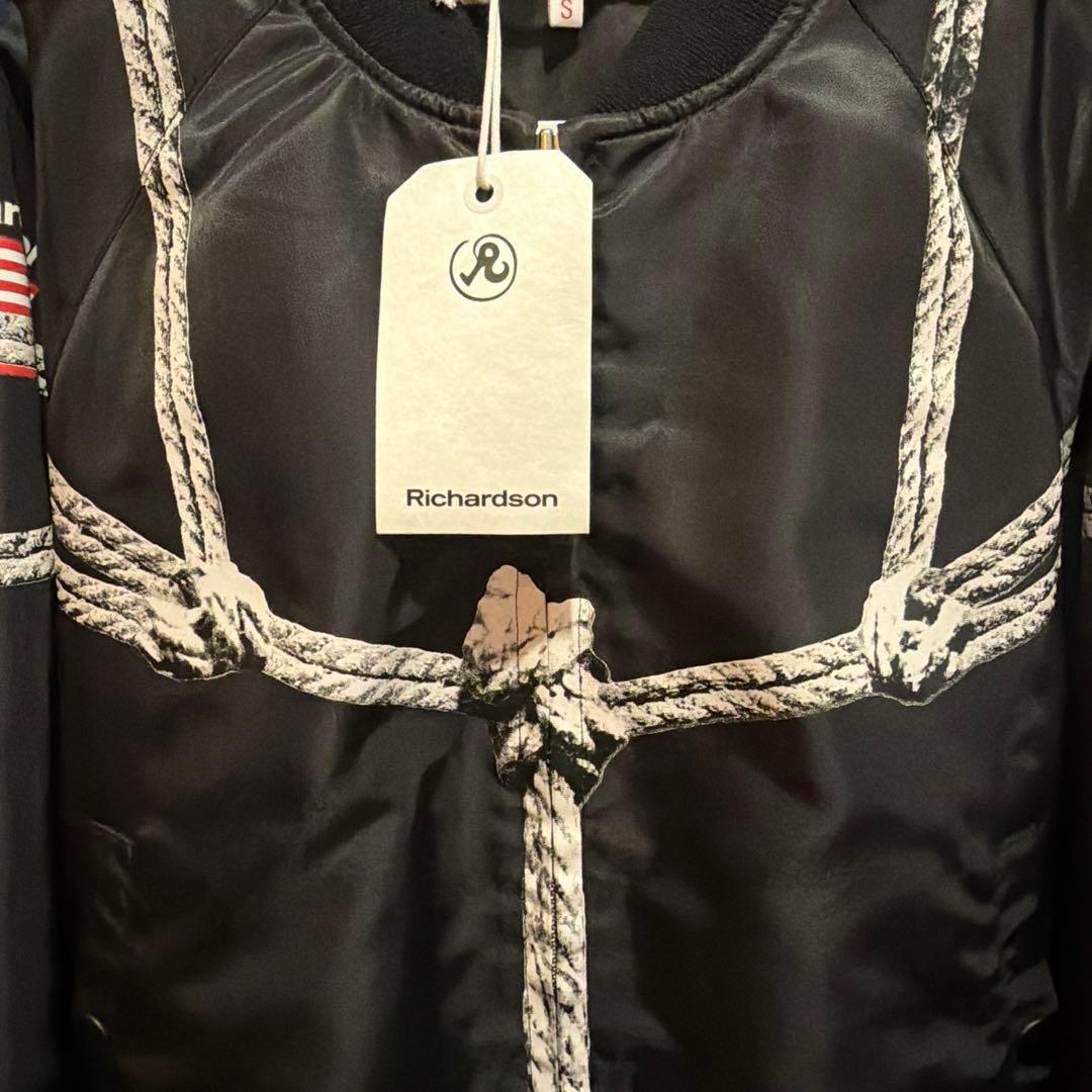 激レア　新品　Richardson ブラック MA-1ジャケット　緊縛