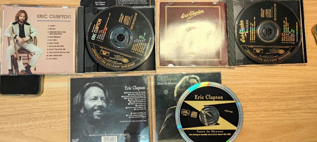 エリック・クラプトン　Eric Clapton 24KオリジナルマスターCD等