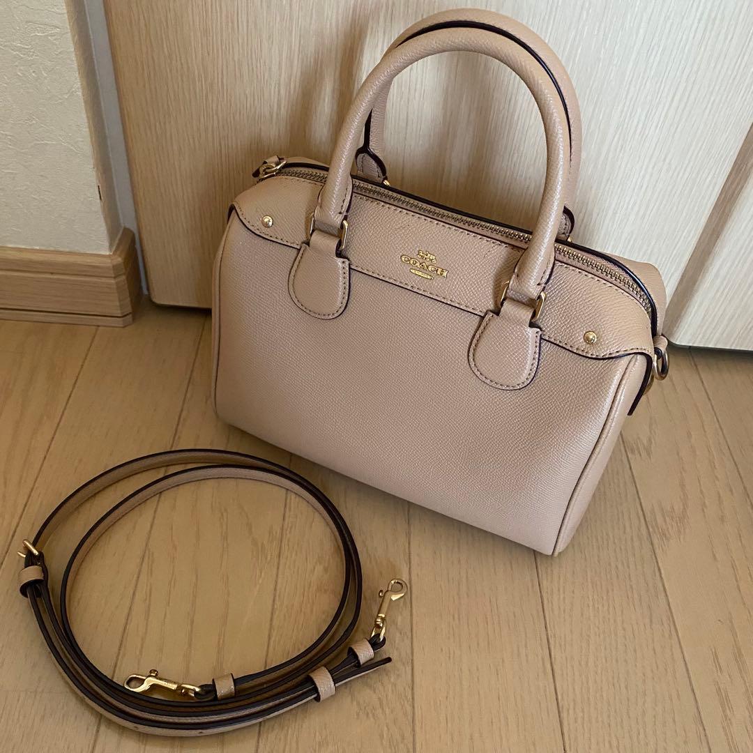 COACH コーチ アウトレット クロスボディ ピンクベージュ