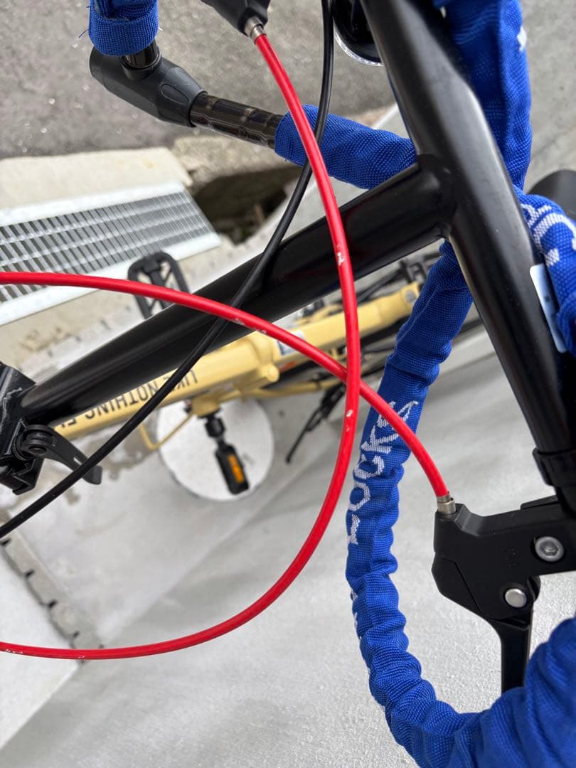 HUMMER 折りたたみ自転車 ベージュ