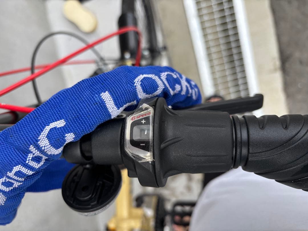 HUMMER 折りたたみ自転車 ベージュ