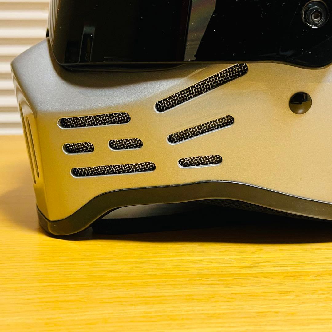 【美品】SIMPSON M30 シルバー 62cm スモークシールド装着