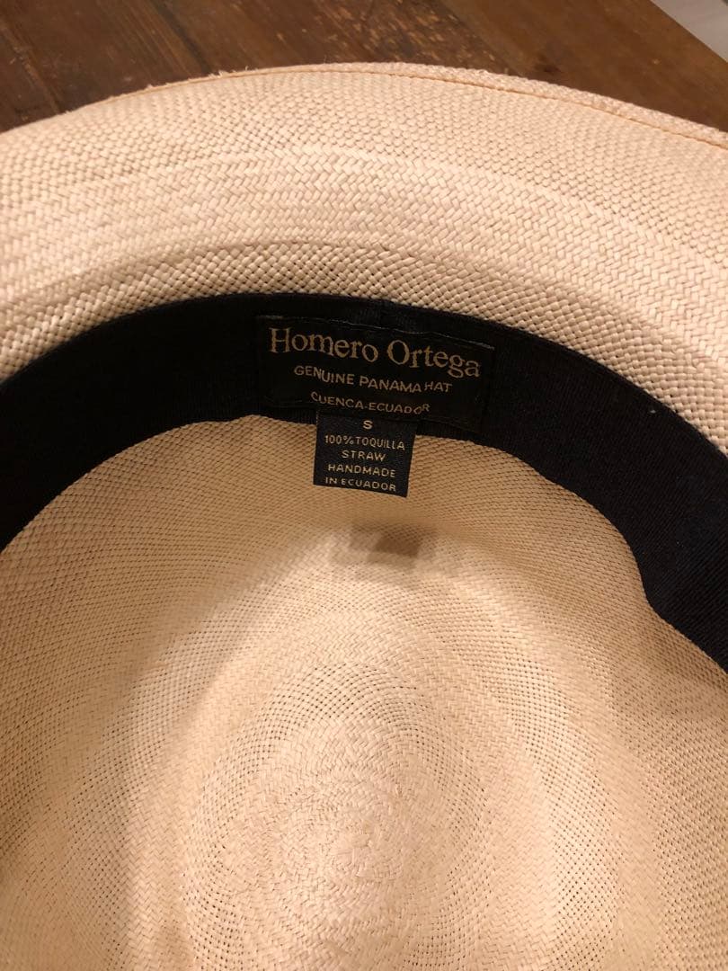ro Ortega 高級パナマハット