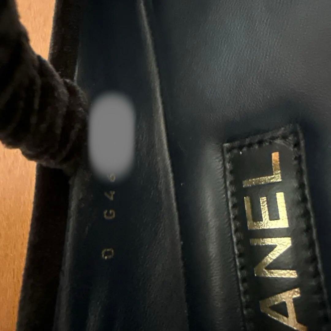 シャネル　CHANEL メリージェーン　フラットシューズ　36