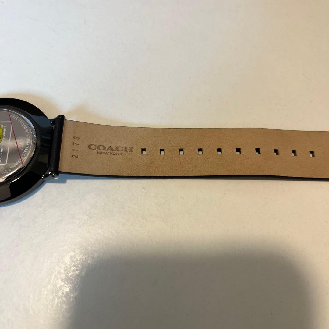 COACH/コーチ CHARLES ステンレススチール 腕時計 ブラック