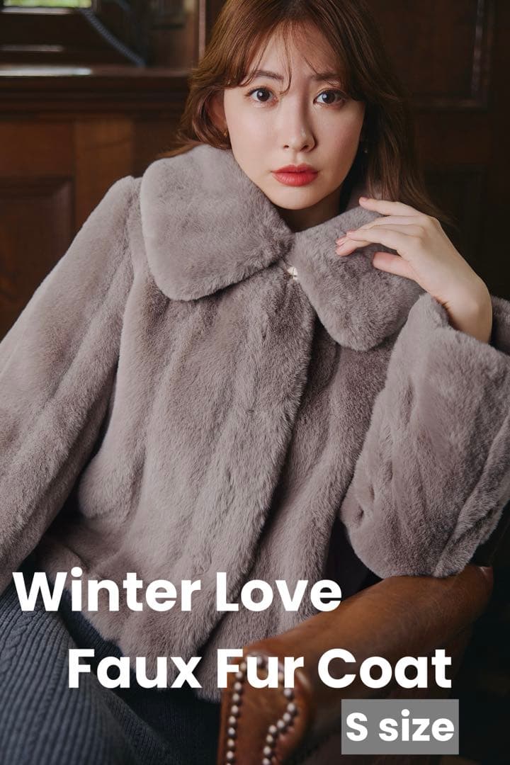 C*O様 Winter Love Faux Fur Coat