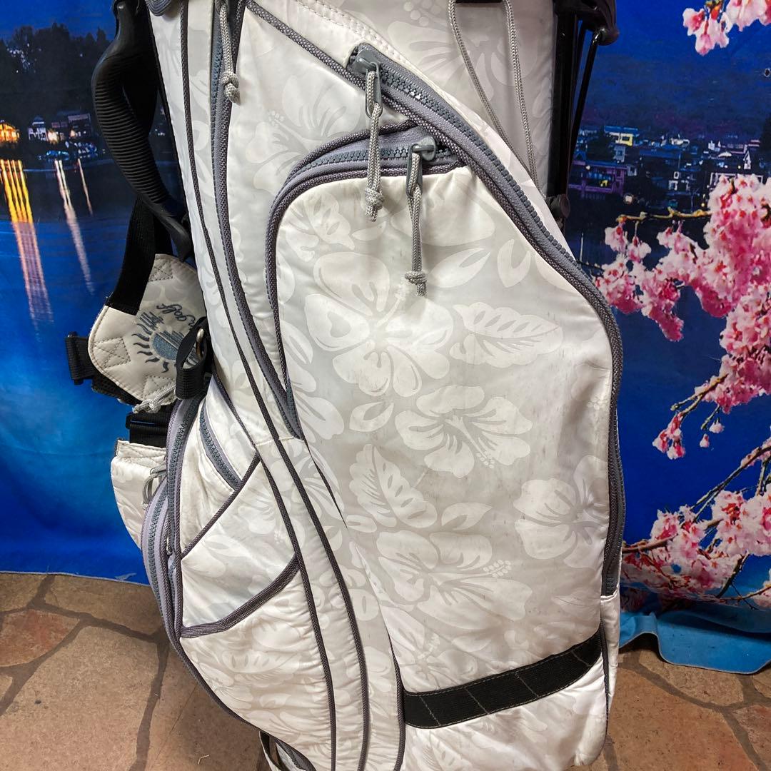 寶BU-1092 EDWIN スタンド式 キャディバッグ ホワイト