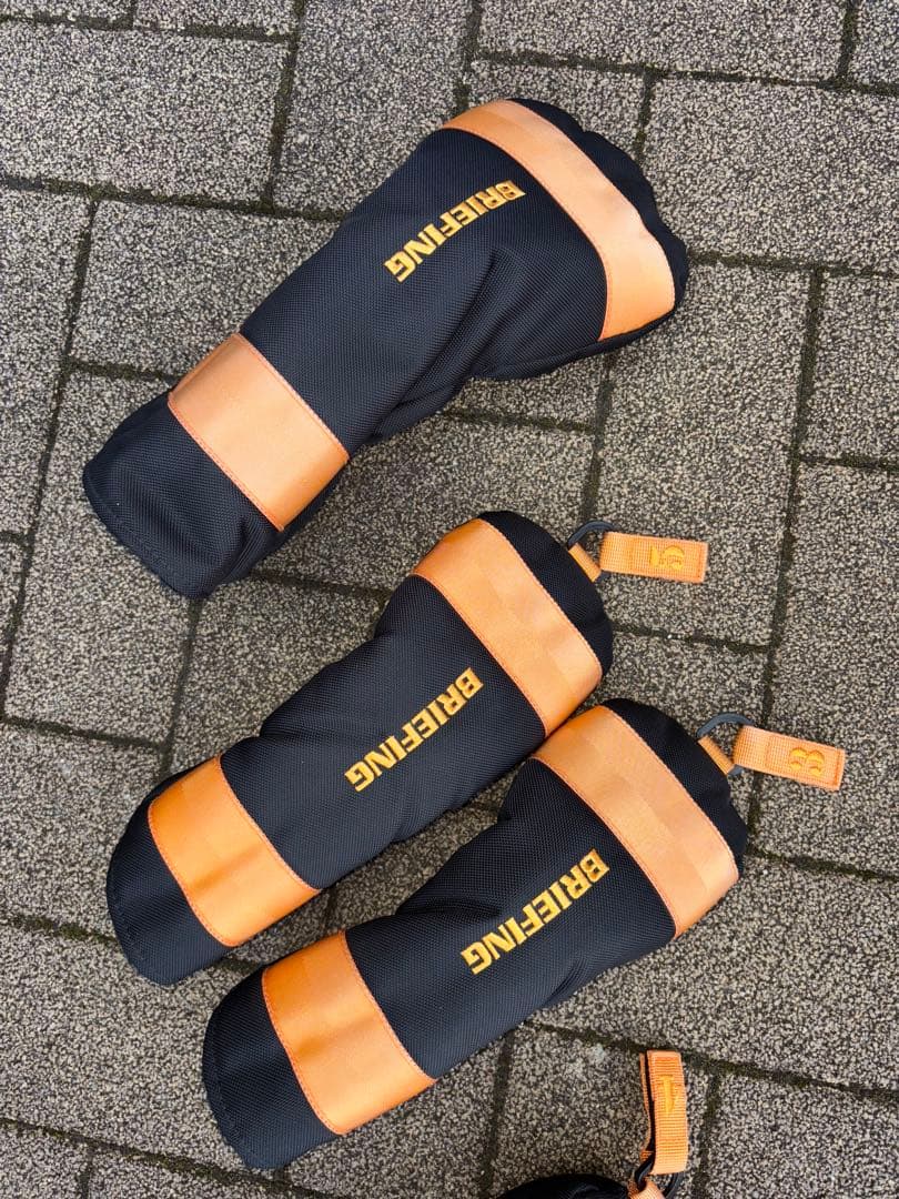 （希少品）ブリーフィング、クルーズコレクションシリーズ、キャディバッグ含む計7点