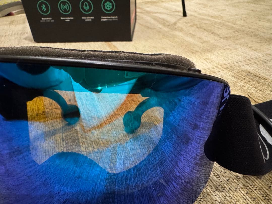 bone ICEBRKR ゴーグル Bluetooth機能付き