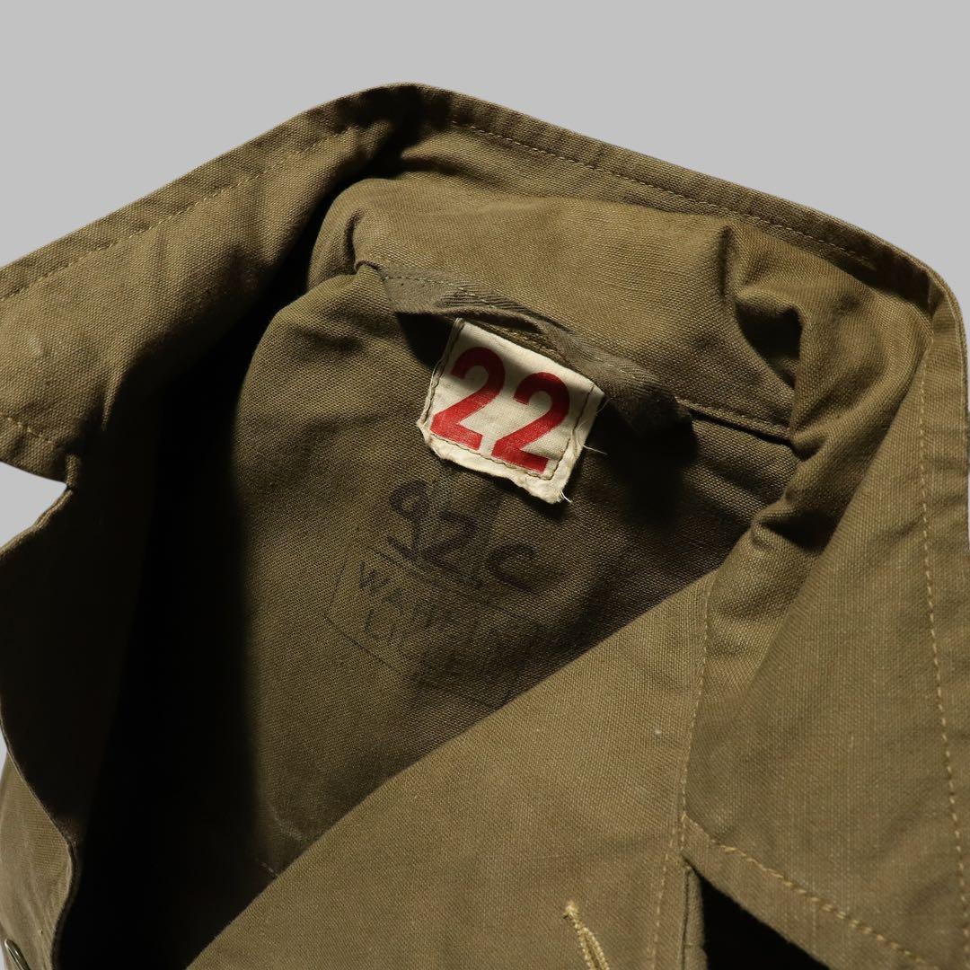 ホップサック★50s★フランス軍★M47 前期 ミリタリージャケット★22★実物