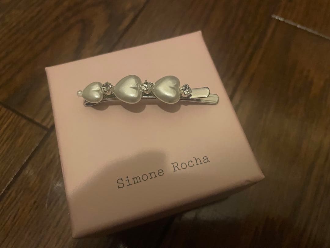週末セール　simone rocha ハートヘアピン　ヘアクリップ　新品試着のみ