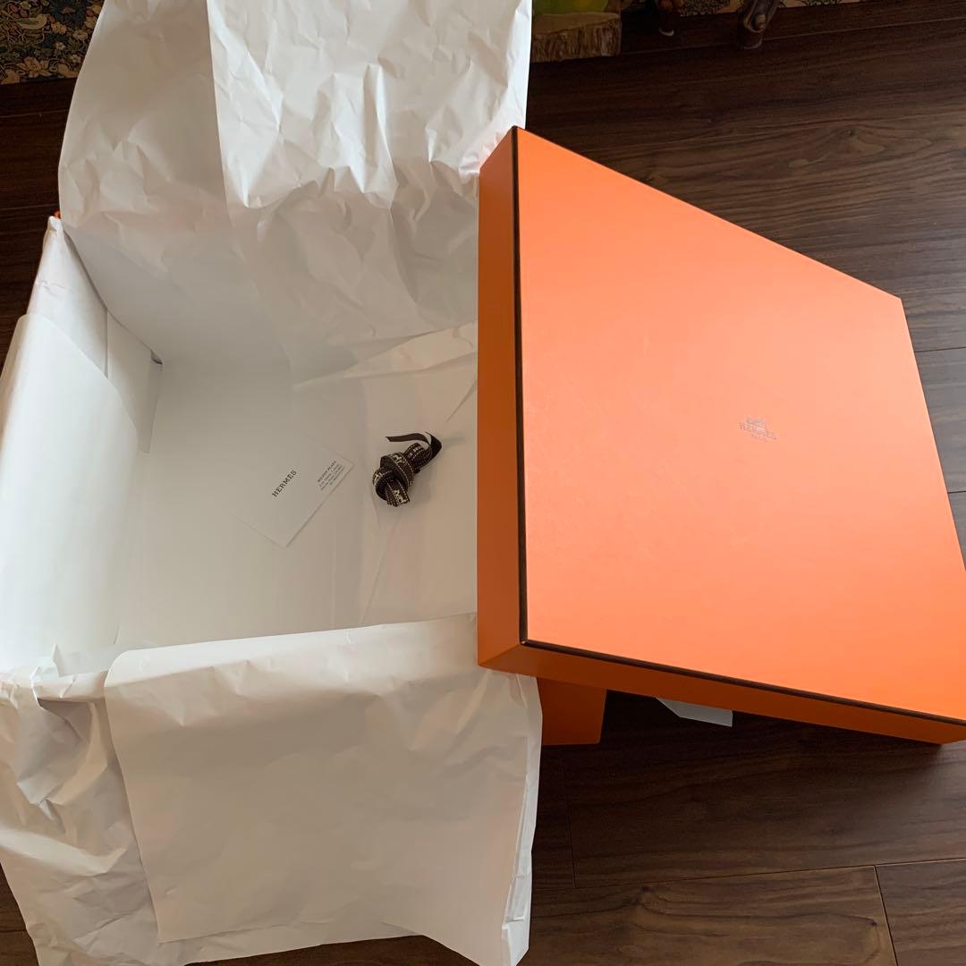 HERMES エルメス バーキン　箱　オレンジBOX ②リボン