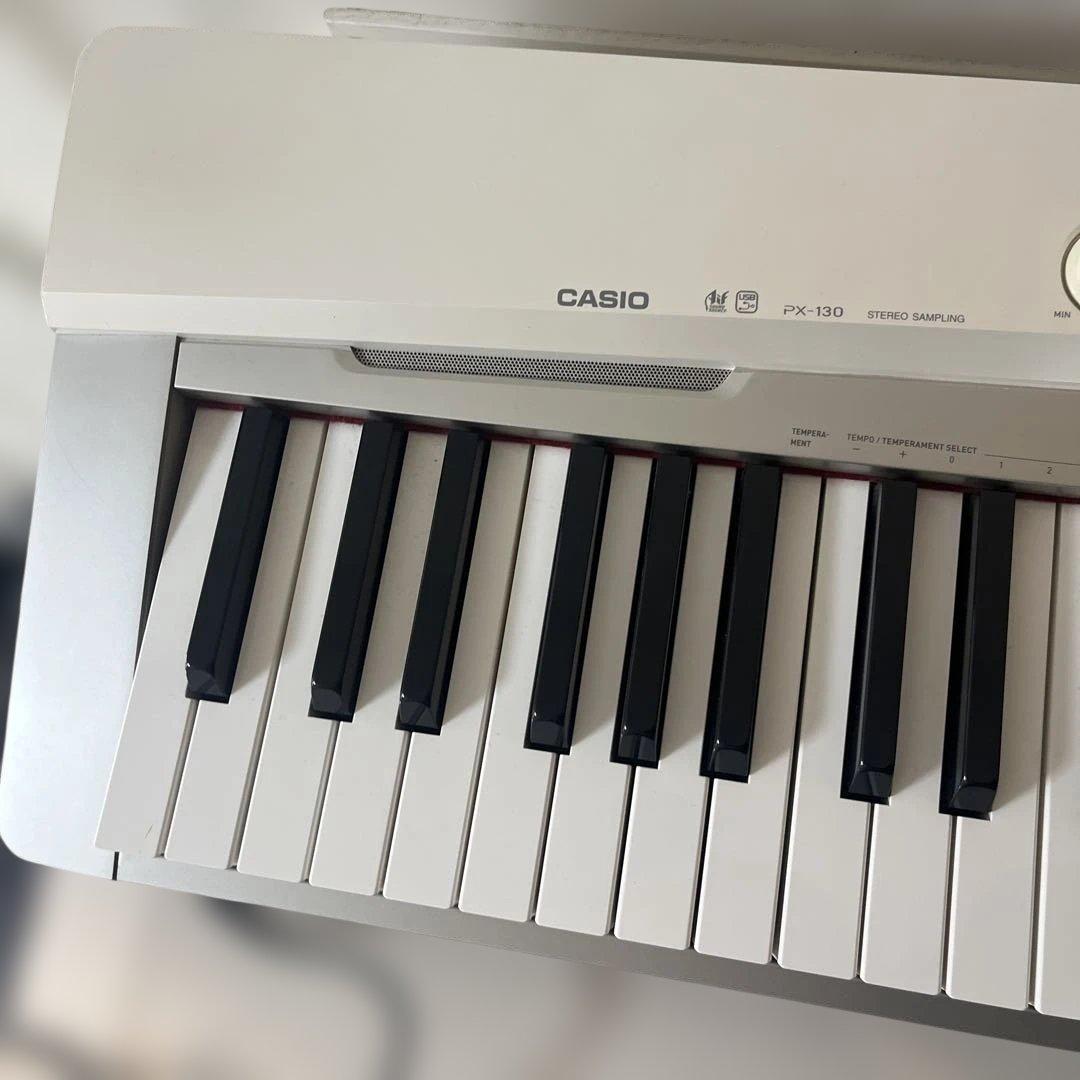 CASIO privia プリヴィア PX-130WE 電子ピアノ ホワイト