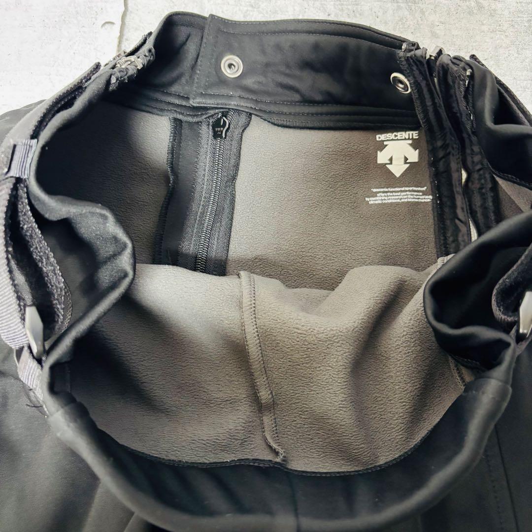 美品 デサント DESCENT スキー ハーフパンツ ショートパンツ ジッパー