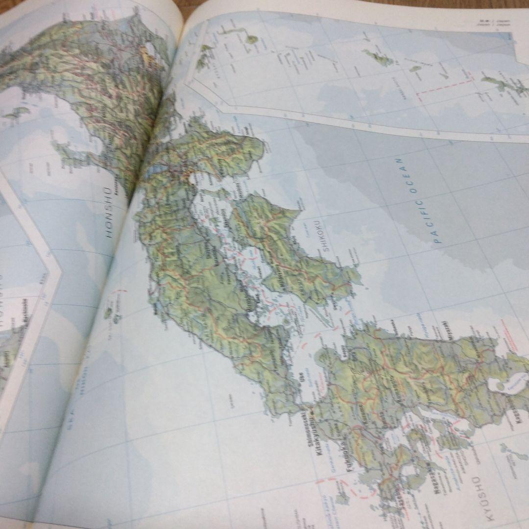 1415　ブリタニカ 国際地図 1978年11月1日発行　Britanica