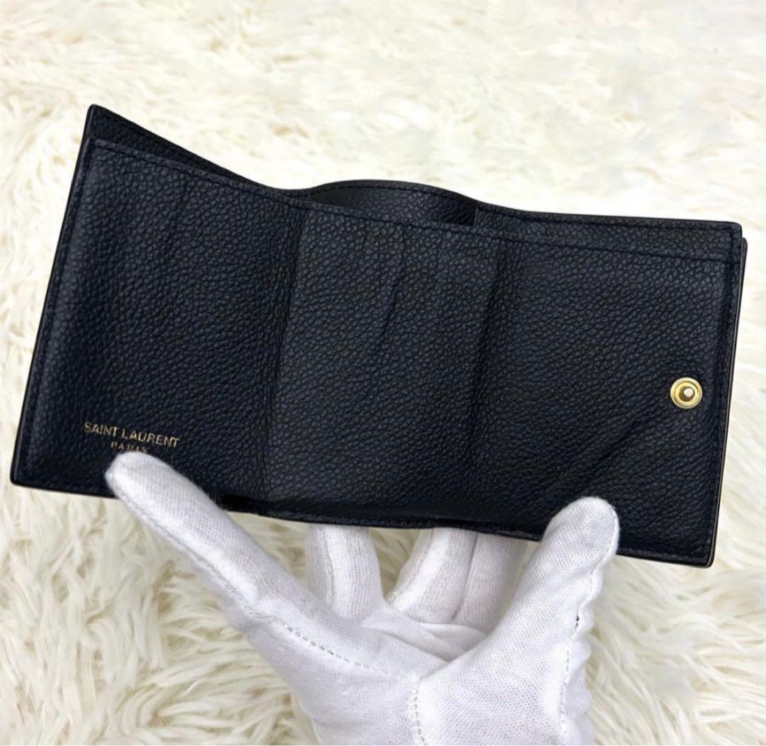 つぅ　Saint Laurent 三つ折り財布