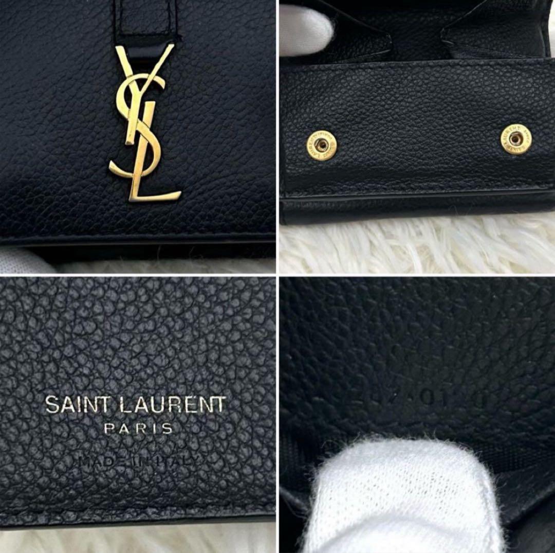 つぅ　Saint Laurent 三つ折り財布