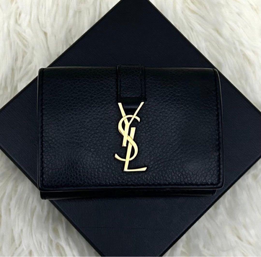 つぅ　Saint Laurent 三つ折り財布