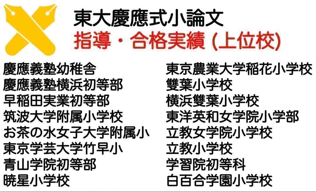 慶應義塾幼稚舎 過去問 問題集 願書 早稲田実業初等部 対策 慶應義塾横浜初等部
