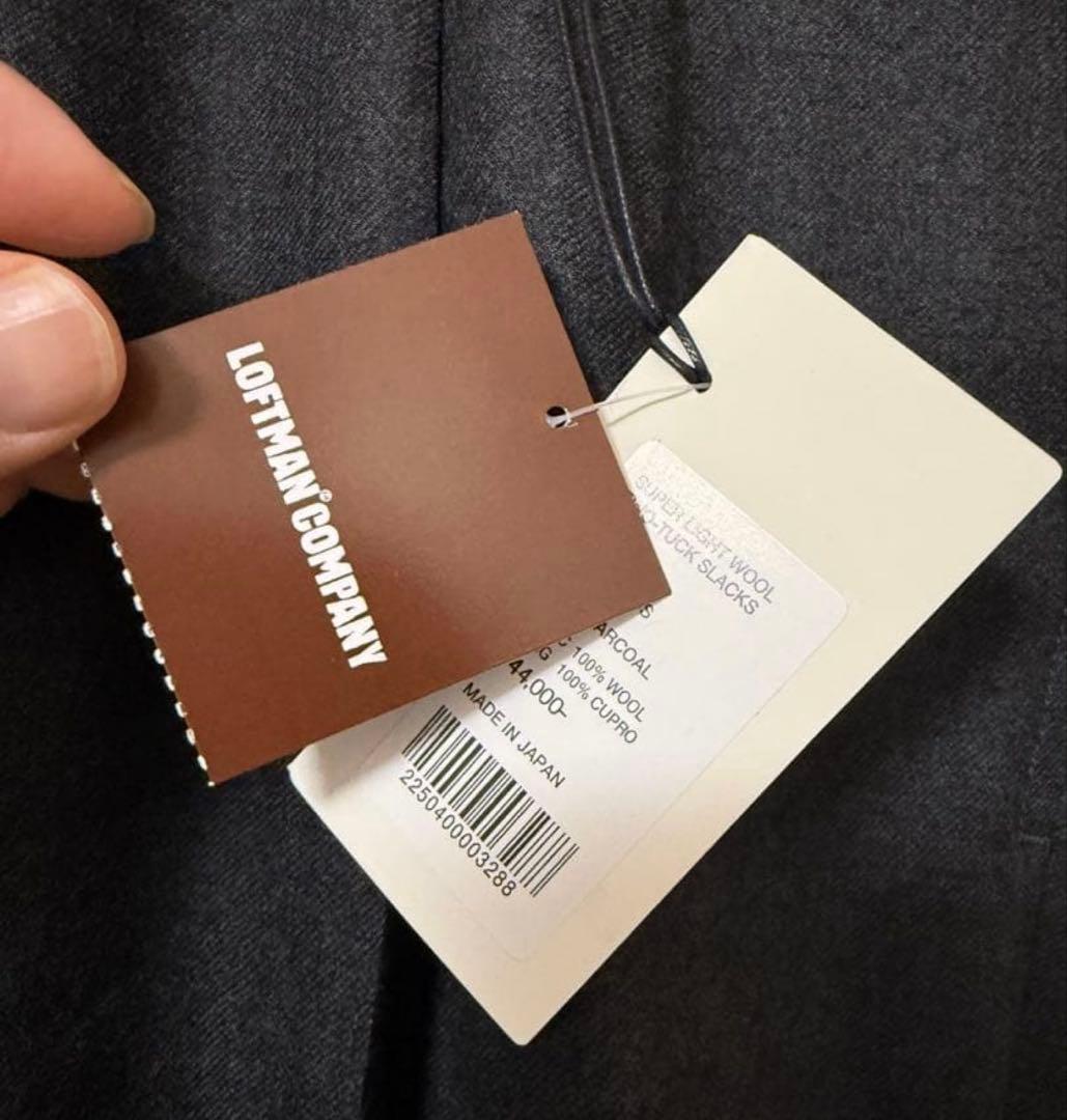 パンツ AURALEE SUPERLIGHT WOOL TWO-TUCKSLACKS 4