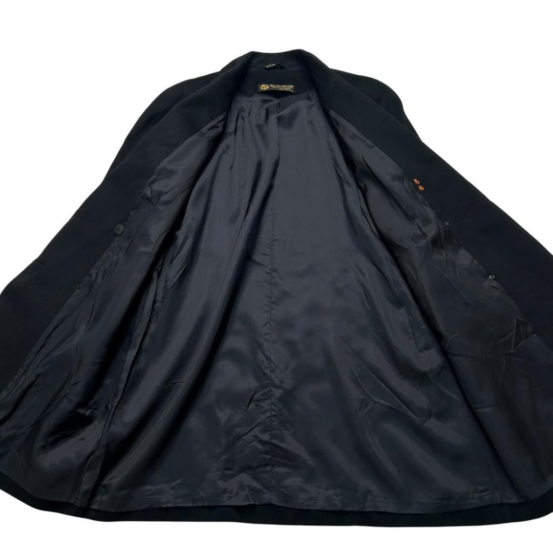 ロロピアーナ　カシミヤ100%　チェスターコート　ブラック　レディース　フリー