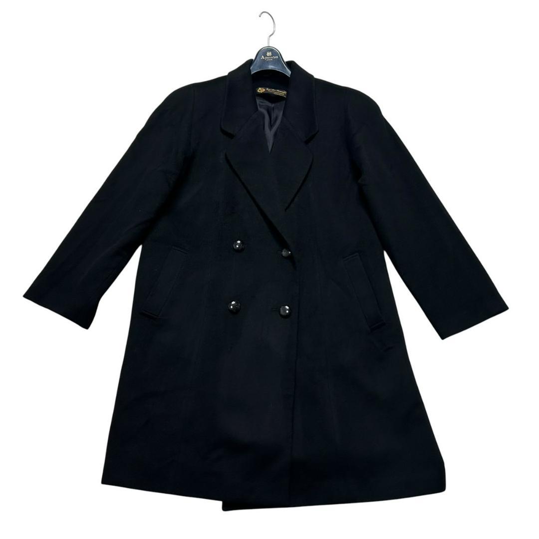 ロロピアーナ　カシミヤ100%　チェスターコート　ブラック　レディース　フリー