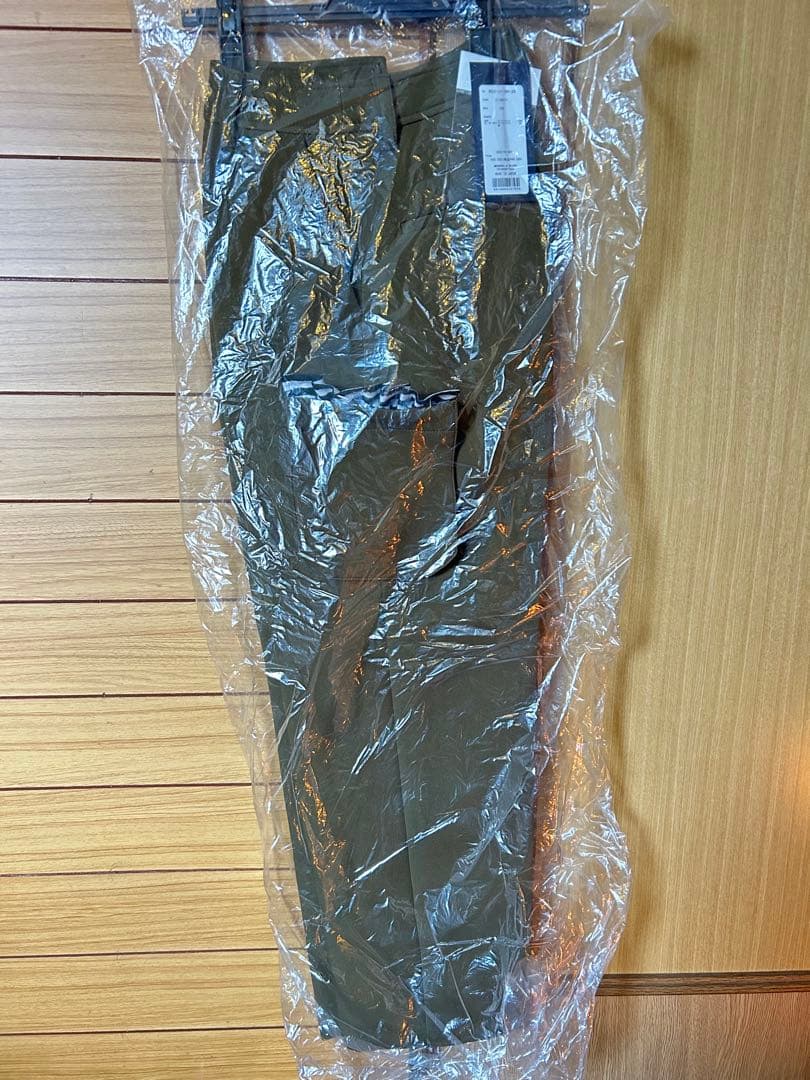 m*）様 ボーダーズアットバルコニー　サイドポケットパンツ　Sカーキ新品