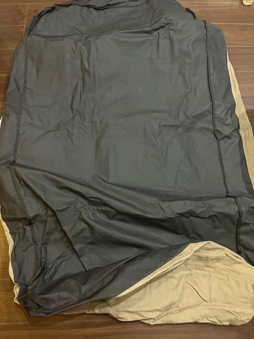 (中古) Coleman コールマン エアカウチダブル グレージュ