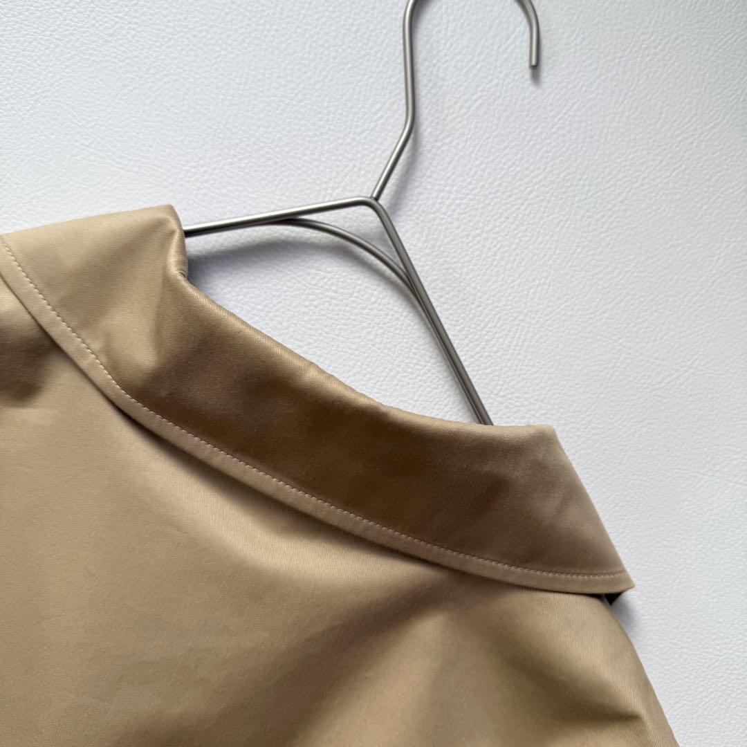 新品✨48サイズ✨23区　コットンポリエステルギャバジン ロングトレンチコート