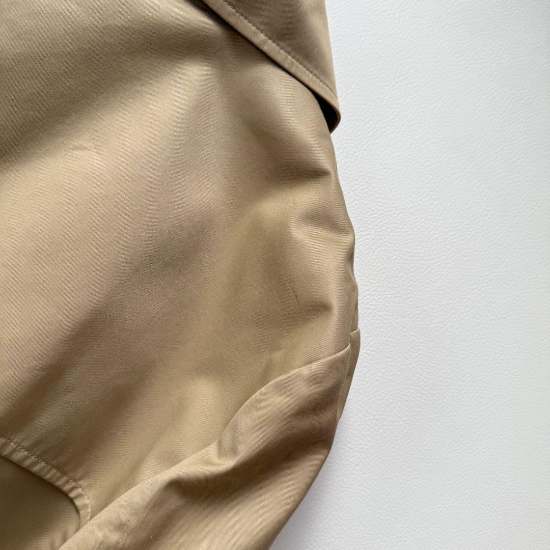 新品✨48サイズ✨23区　コットンポリエステルギャバジン ロングトレンチコート