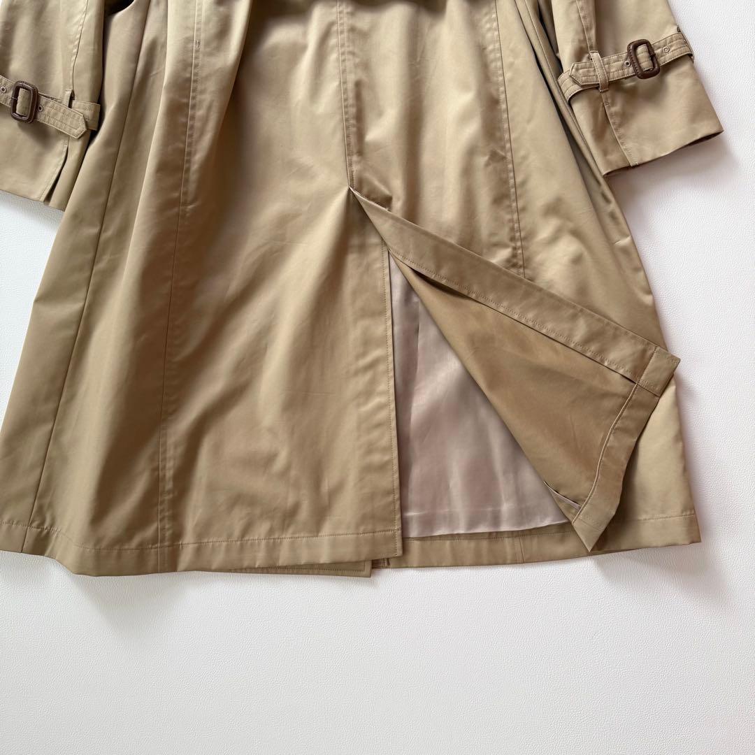 新品✨48サイズ✨23区　コットンポリエステルギャバジン ロングトレンチコート