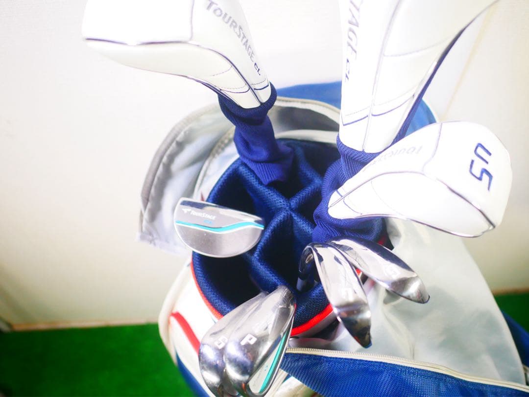 ツアーステージ CL 8本セット キャディバック　美品　初心者中級者