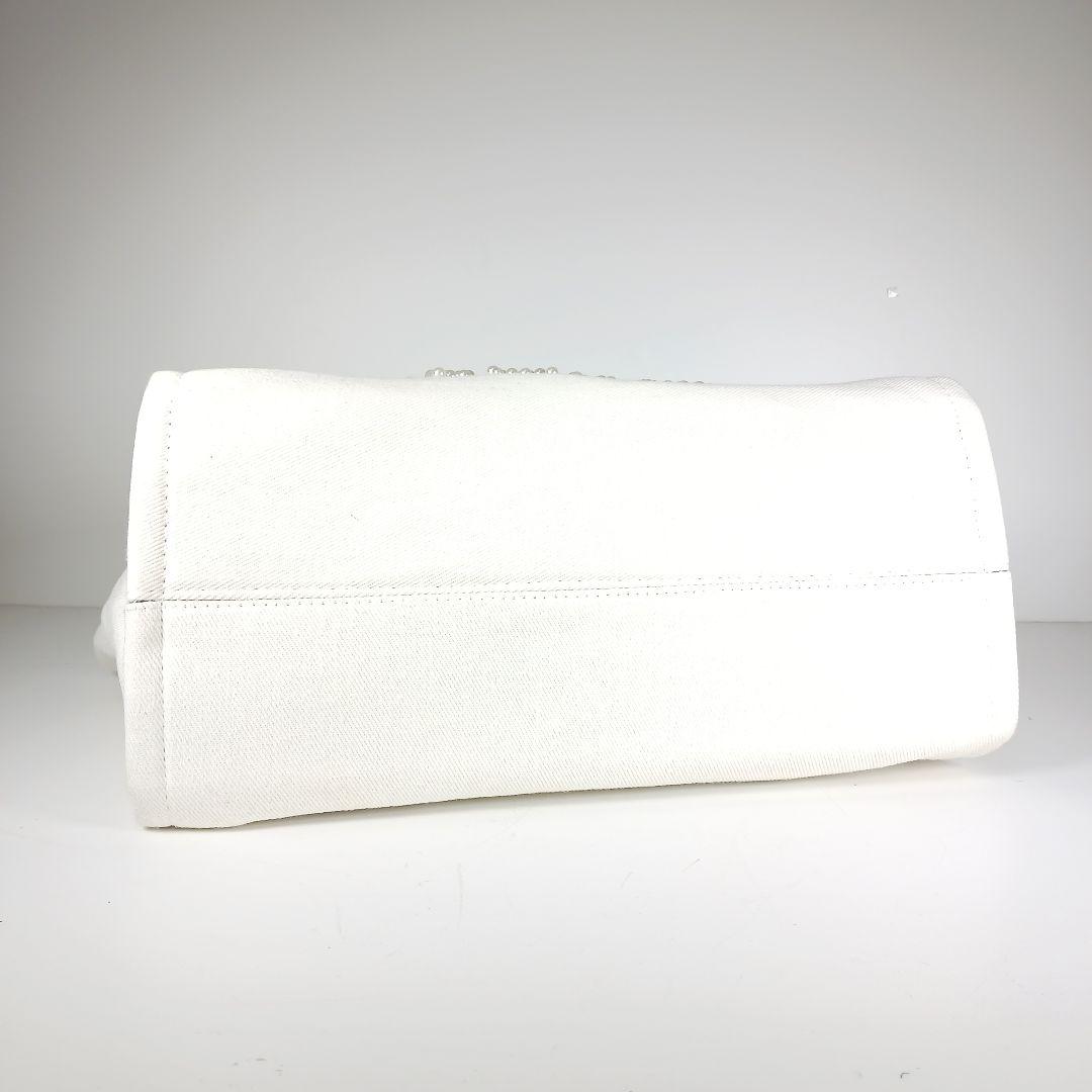 シャネル ノベルティ パールロゴ キャンバ トートバッグ