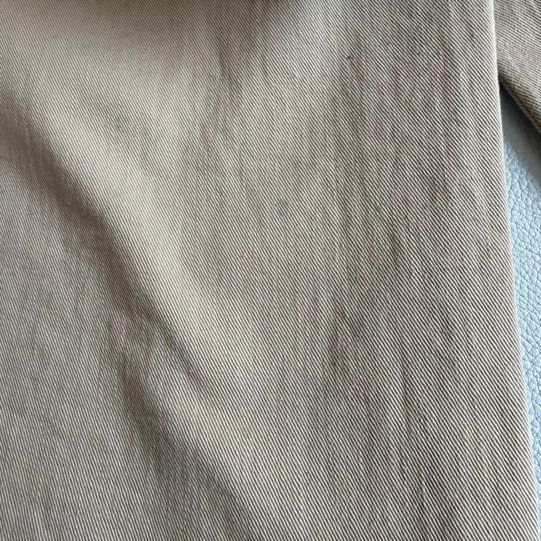 近年　現行　45R 定番チノパン ベージュ ゆったりストレート テーパード