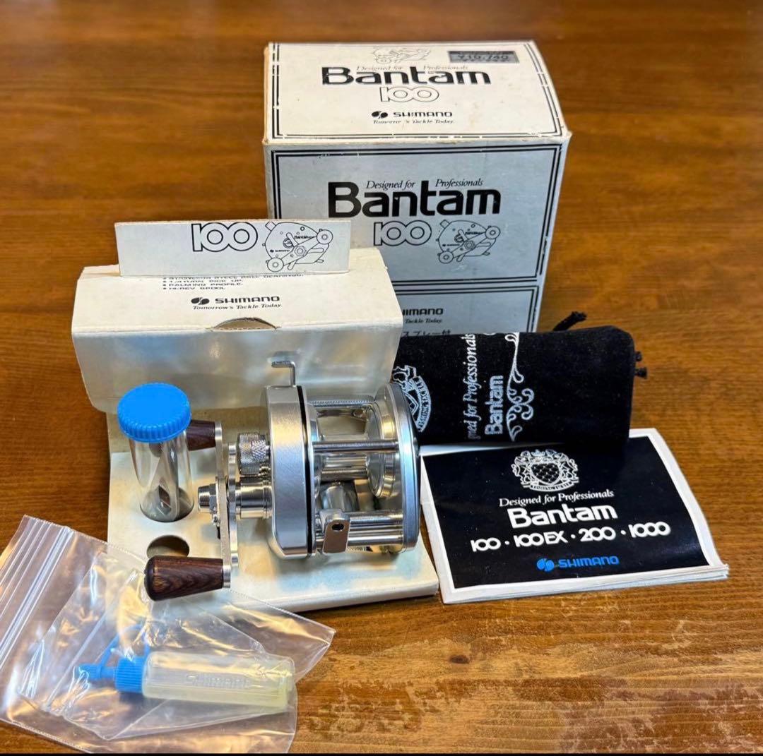 シマノバンタム100 shimano bantam 100 フルセットにしました