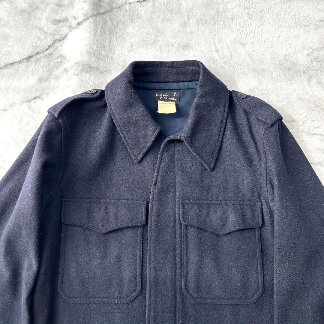 希少色✨ 90s agnes b. archive ウールジャケット フランス製