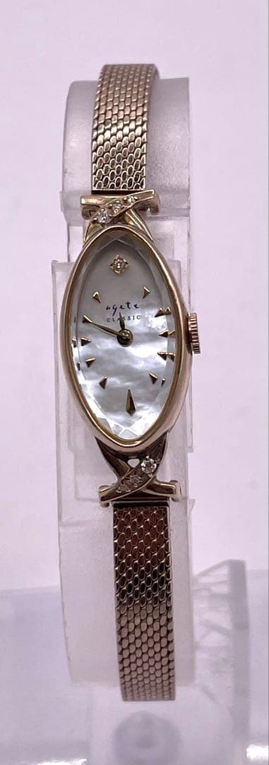 agete/アガット クラシック K10 ダイヤモンド(0.052ct)